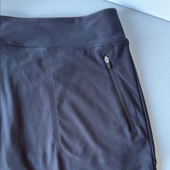 Nike Black Skirt Athletic Skort with Zip Pockets Golf Tennis Sz L - Picture 4 of 14